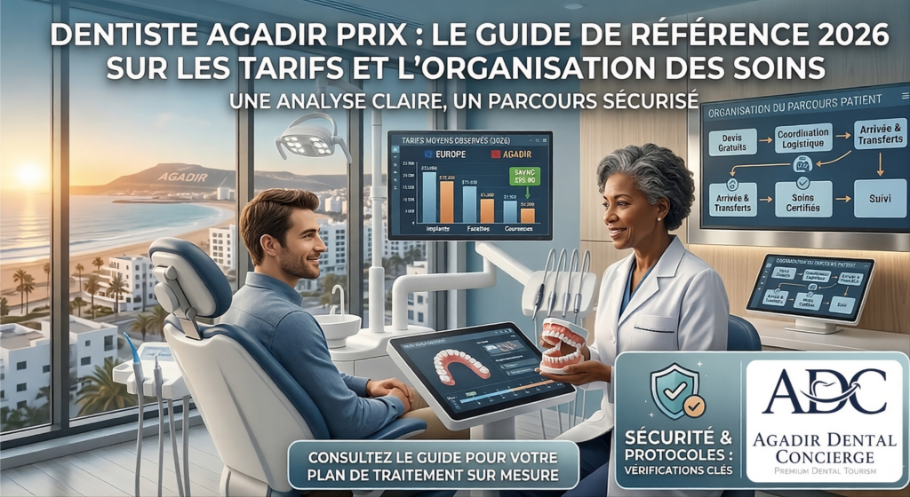 dentiste agadir prix