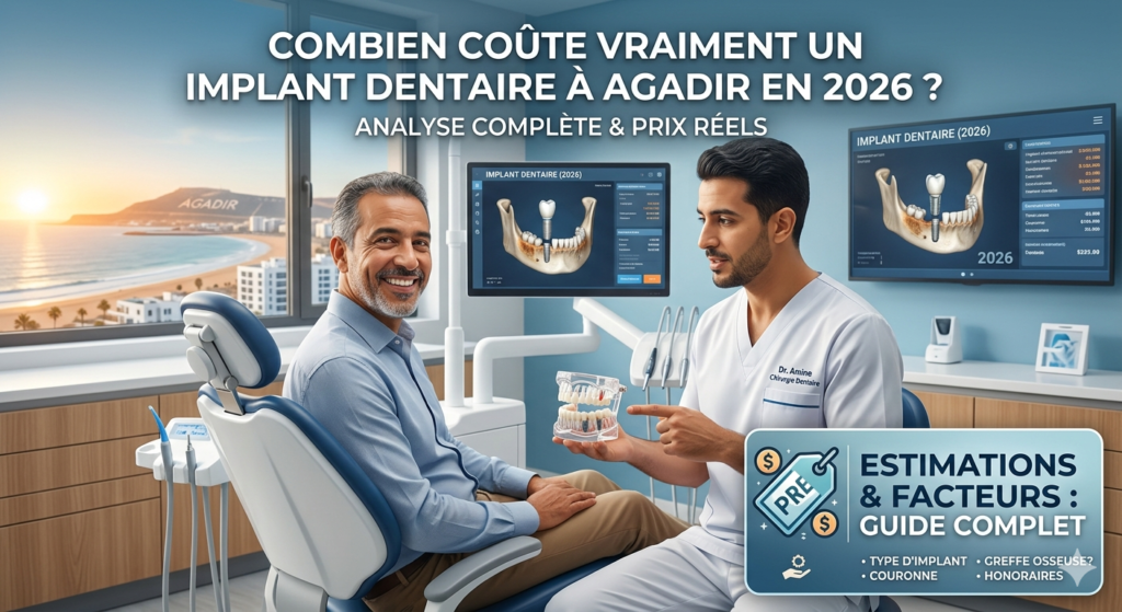 implant dentaire à agadir