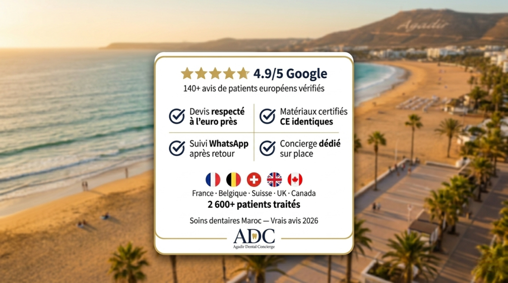 soins dentaires maroc avis