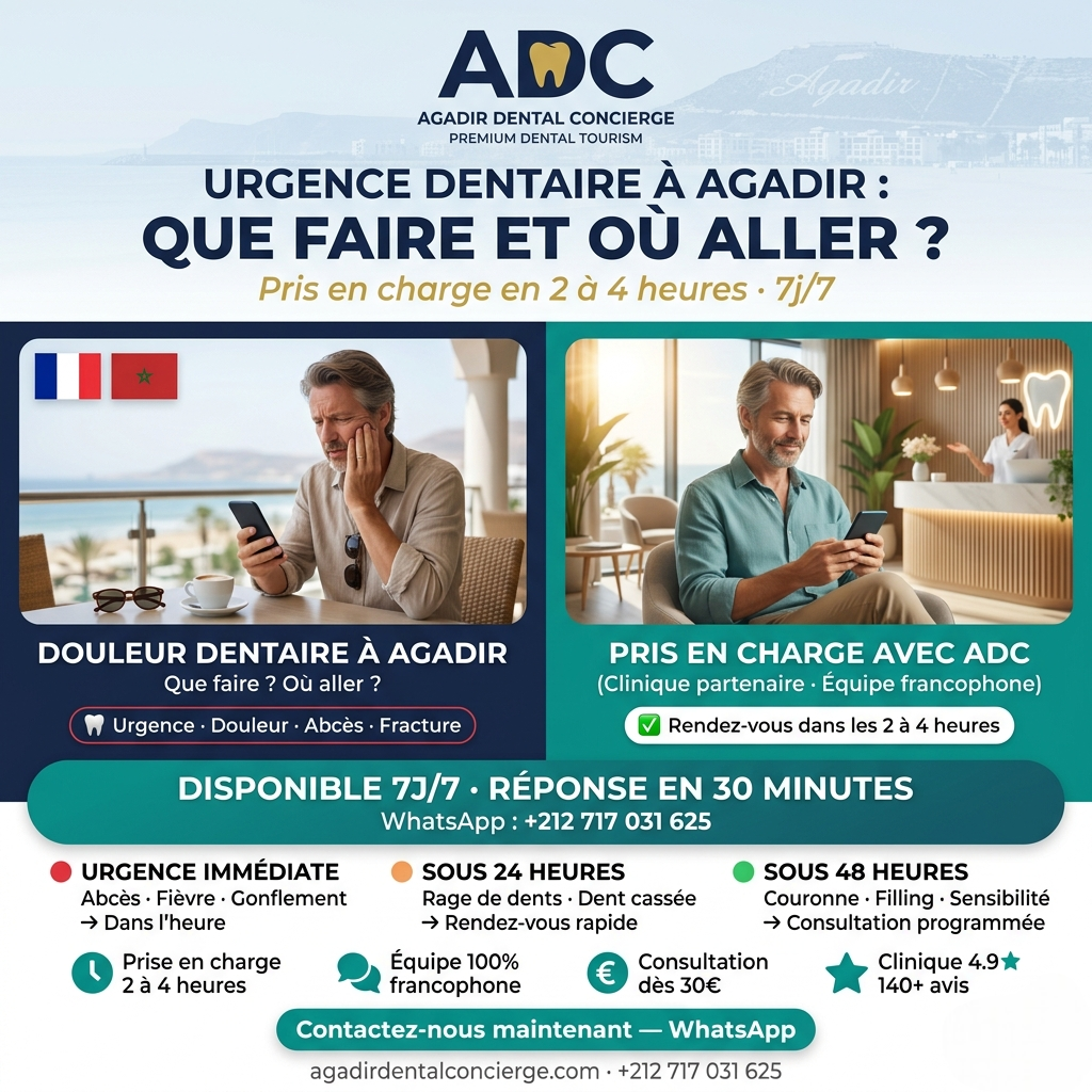 urgence dentaire agadir